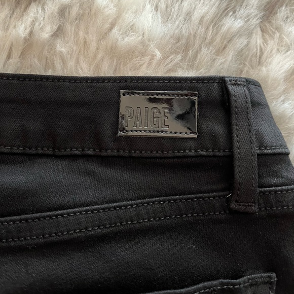 PAIGE Verdugo Denim Crop in Black Overdye. Size 29. NWOT - Picture 9 of 13